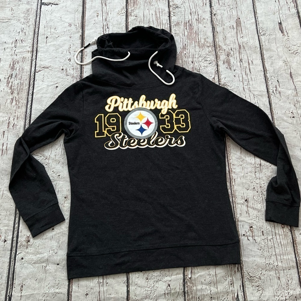Women's Pittsburgh Steelers NFL Football Long Sleeve Sports Tee Tshirt
